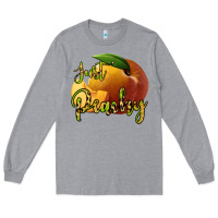 Heather Grey Just Peachy Long Sleeve Tee - Bettercallsaul