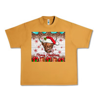 Peanut Butter merry christmas cow Urban Heavy Tee - JahusDesignShop