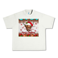 Pistachio merry christmas cow Urban Heavy Tee - JahusDesignShop