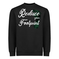 Black Climate Change Reduce Your Carbon Footprint Gift Heavyweight Sweatshirt - Bettercallsaul