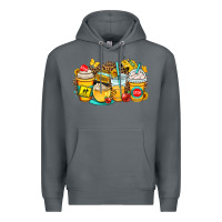 Rock school bus coffee cups Premium Hoodie - OliviaCreatesArt