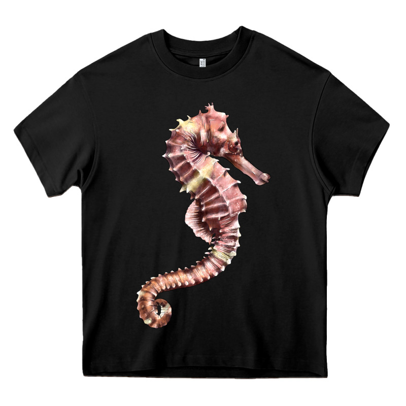 Pink Seahorse Heavy Core Tee by LillyAllenDesigns | Teevron