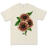 Bone strawberry blonde sunflower Premium Tee - LillyAllenDesigns
