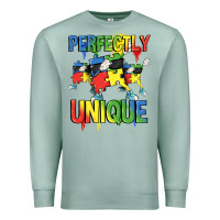Seafoam Perfectly unique Autism Awareness Day Premium Sweatshirt - FaDigitalArtStudio