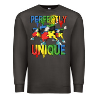 Smoke Perfectly unique Autism Awareness Day Premium Sweatshirt - FaDigitalArtStudio