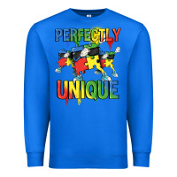 True Royal Perfectly unique Autism Awareness Day Premium Sweatshirt - FaDigitalArtStudio