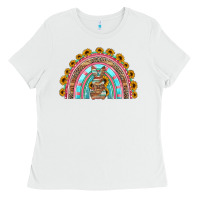 White western easter rainbow Ladies Tee - Jasminsmagicworld