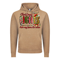 Christmas Lights Are My Favorite Color Vintage Hoodie | Teevron