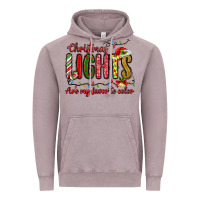 Vintage Zinc christmas lights are my favorite color Vintage Hoodie - MaliasSmallBusiness