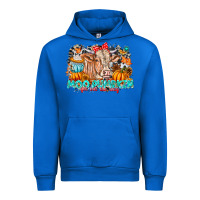 Cobalt Moo Pumpkin Get Out The Way Urban Hoodie - CowhideDigitalArt