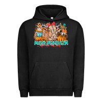 Pigment Black Moo Pumpkin Get Out The Way Urban Hoodie - CowhideDigitalArt