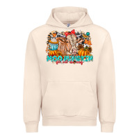 Sandshell Moo Pumpkin Get Out The Way Urban Hoodie - CowhideDigitalArt