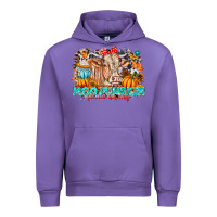 Tulip Moo Pumpkin Get Out The Way Urban Hoodie - CowhideDigitalArt