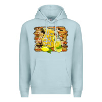 Blue Mist life is short make it sweet Premium Hoodie - JahusDesignShop