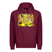 Burgundy life is short make it sweet Premium Hoodie - JahusDesignShop