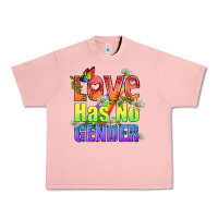 Salmon Love Has No Gender Pride Lgbtq Urban Heavy Tee - BundleAndBundleShop