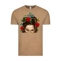 Vintage Coffee Messy Bun Mom Faith And Rose Vintage Tee - BundleAndBundleShop