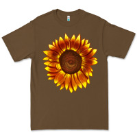 Cacao tiger eyes sunflower Premium Tee - LillyAllenDesigns