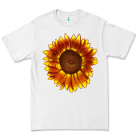 White tiger eyes sunflower Premium Tee - LillyAllenDesigns