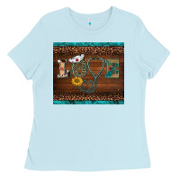 Baby Blue western nurse love tumbler Ladies Tee - BarkalooDesign