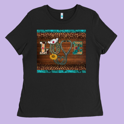 Western Nurse Love Tumbler Ladies Tee Designed By Barkaloodesign