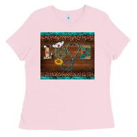 Bubblegum Pink western nurse love tumbler Ladies Tee - BarkalooDesign