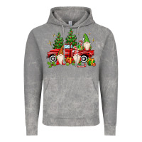 Cloud Rock christmas gnomes truck Vintage Hoodie - MaliasSmallBusiness