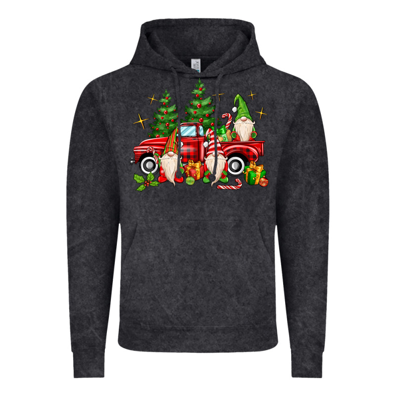 Christmas Gnomes Truck Vintage Hoodie by MaliasSmallBusiness | Teevron