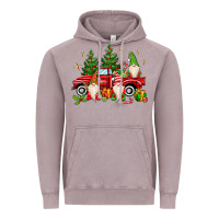 Vintage Zinc christmas gnomes truck Vintage Hoodie - MaliasSmallBusiness