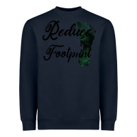 Navy Climate Change Reduce Your Carbon Footprint Gift Heavyweight Sweatshirt - Bettercallsaul