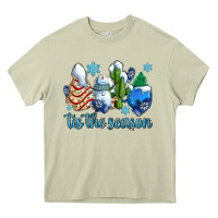 Mossy tis the season christmas tree  cake winter and snowman Heavy Core Tee - AdoDesignShop
