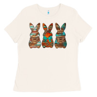 Bone western easter bunnies Ladies Tee - Jasminsmagicworld