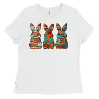 White western easter bunnies Ladies Tee - Jasminsmagicworld