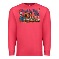 Cardinal Trust in the lord with all your heart Premium Sweatshirt - FaDigitalArtStudio