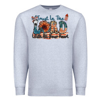Trust In The Lord With All Your Heart Premium Sweatshirt | Teevron