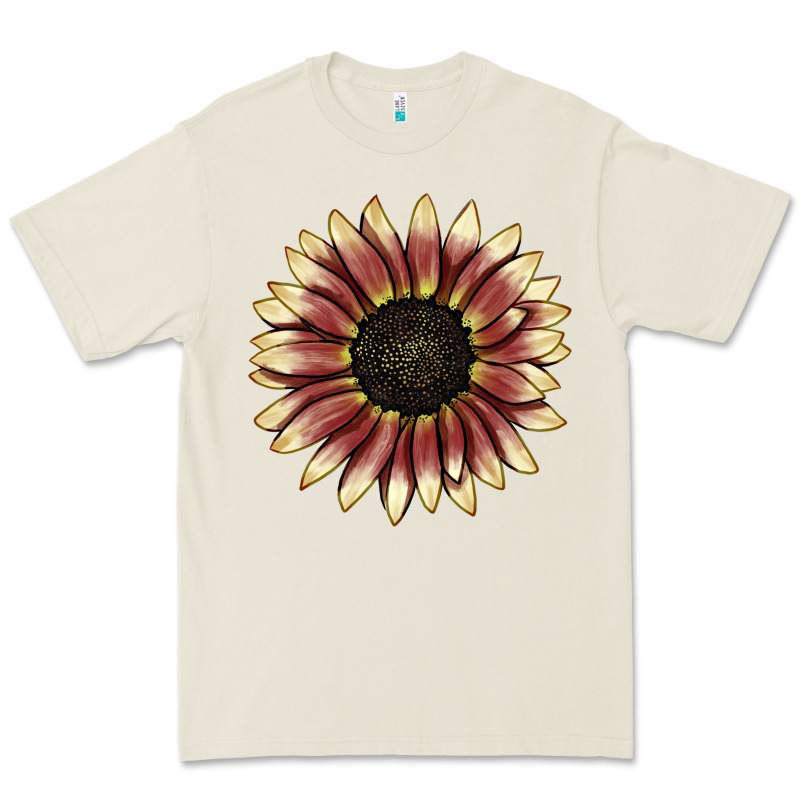 Strawberry Blonde Sunflower Premium Tee by LillyAllenDesigns | Teevron