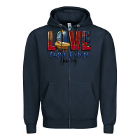 Navy love came down luke 2 11 Zipper Hoodie - CowGirlArtShop