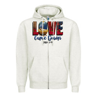 Oatmeal Heather love came down luke 2 11 Zipper Hoodie - CowGirlArtShop