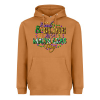 Meerkat Beads and bling it's' a Mardi Gras thing Heavyweight Hoodie - FaDigitalArtStudio