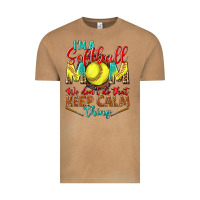 Vintage Camel I'm a Softball mom we don't do that keep calm Vintage Tee - BundleAndBundleShop