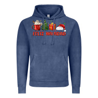 Vintage Denim feliz navidad Vintage Hoodie - MaliasSmallBusiness