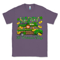 Lavender Happy St. Patricks Day Classic Tee - BundleAndBundleShop
