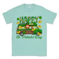 Seafoam Happy St. Patricks Day Classic Tee - BundleAndBundleShop