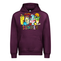 Mauve Wine hello summer drink Urban Hoodie - CowhideDigitalArt