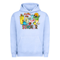 Pigment Grape Ice hello summer drink Urban Hoodie - CowhideDigitalArt