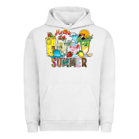 Pigment Lunar Rock hello summer drink Urban Hoodie - CowhideDigitalArt
