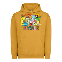 Pigment Peanut Butter hello summer drink Urban Hoodie - CowhideDigitalArt