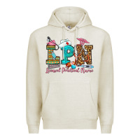 Oatmeal Heather licensed practical nurse Premium Hoodie - OliviaCreatesArt