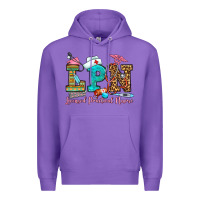 Purple licensed practical nurse Premium Hoodie - OliviaCreatesArt