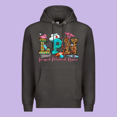 Licensed Practical Nurse Premium Hoodie Designed By Oliviacreatesart